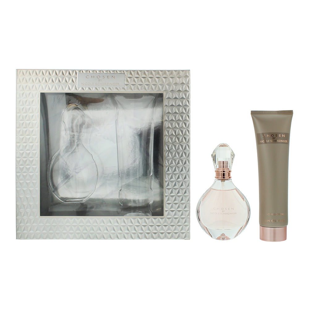 Nicole Scherzinger Chosen Piece Gift Set: Eau de Parfum 50ml Body