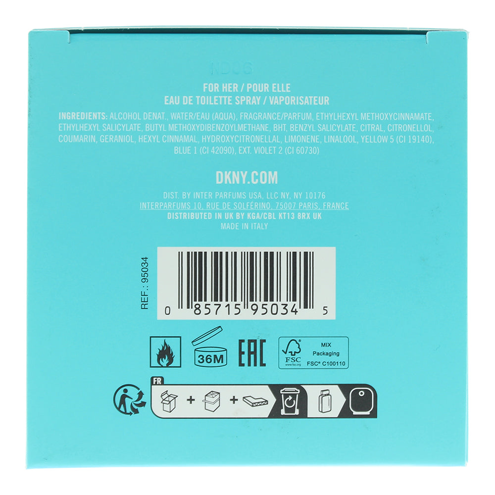 DKNY Be Delicious Pool Party Bay Breeze Limited Edition Eau de Toilette 50ml