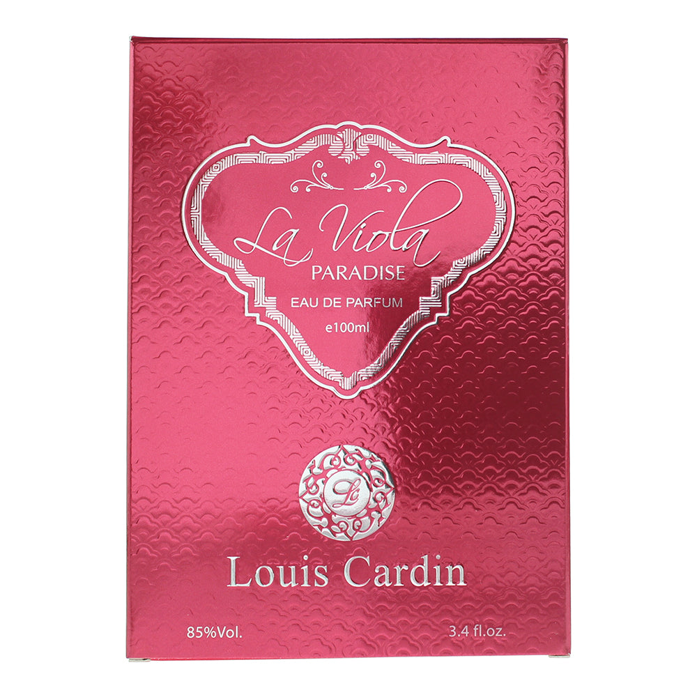 Louis Cardin La Viola Paradise Eau de Parfum 100ml - Box