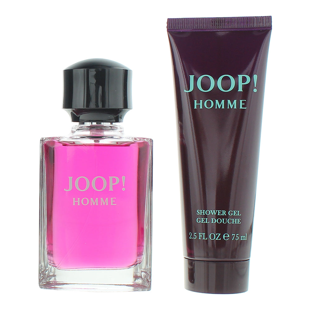 Joop! Homme 2 Piece Gift Set: Eau de Toilette 75ml - Shower Gel 75ml - Product
