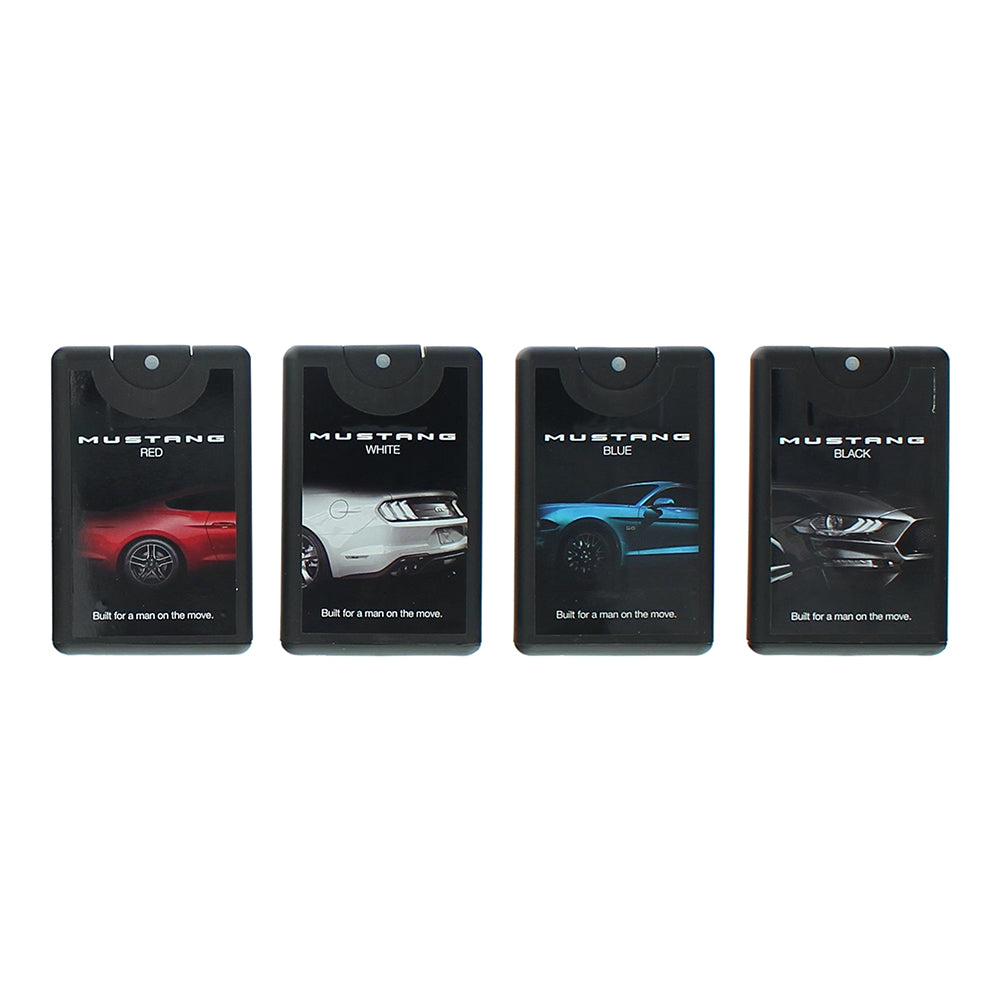 Mustang Pocket Spray 4 Piece Gift Set: Eau de Toilette 4 x 20ml - Product