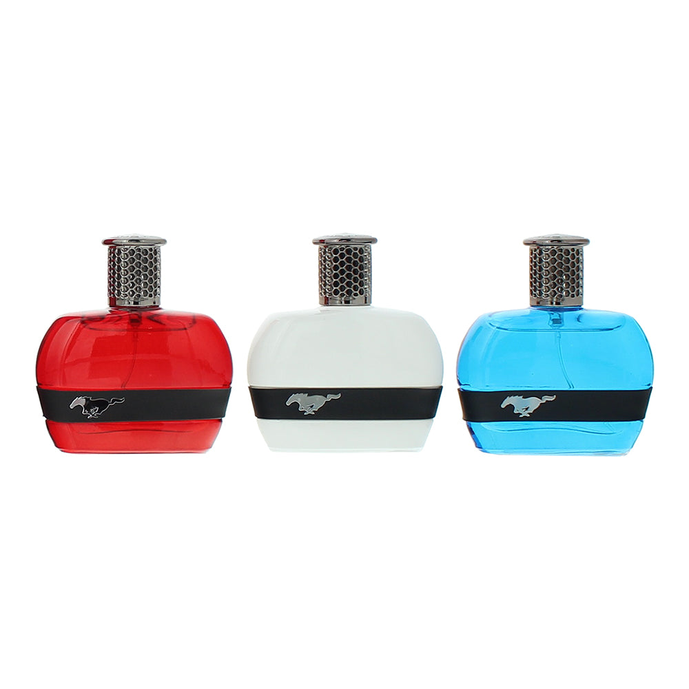 Mustang 3 Piece Gift Set: Eau de Toilette 3 x 30ml - Product