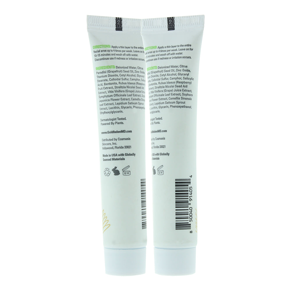 Goldfaden MD Facial Detox Clarify + Clear Mask 15ml