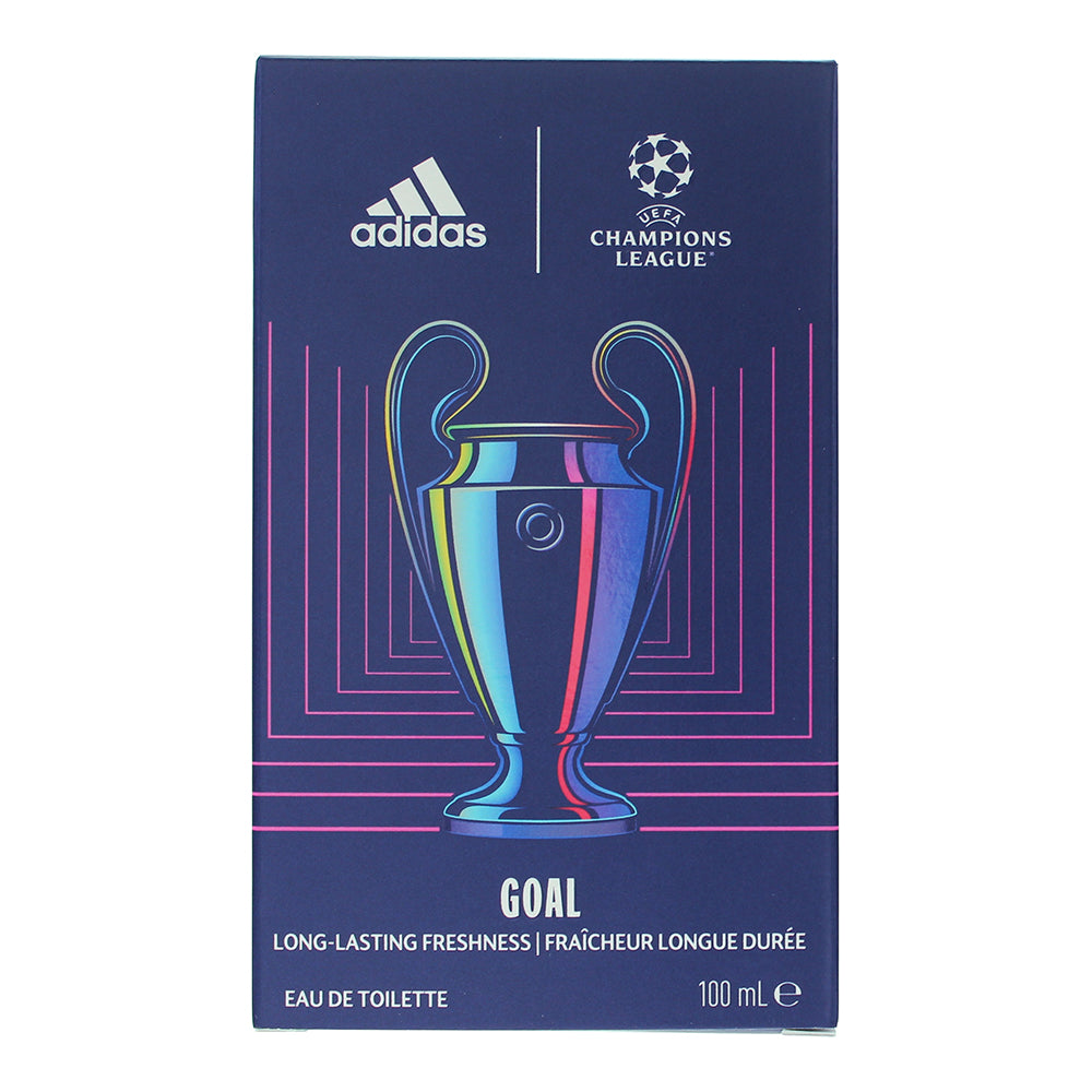 Adidas Champions League Goal Eau de Toilette 100ml - Box