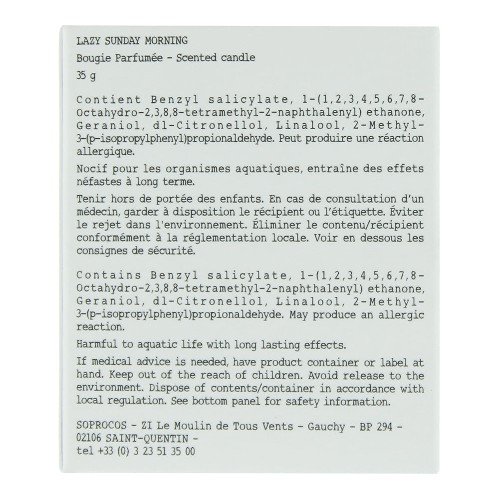 Maison Margiela Replica Lazy Sunday Morning Scented Candle 35g
