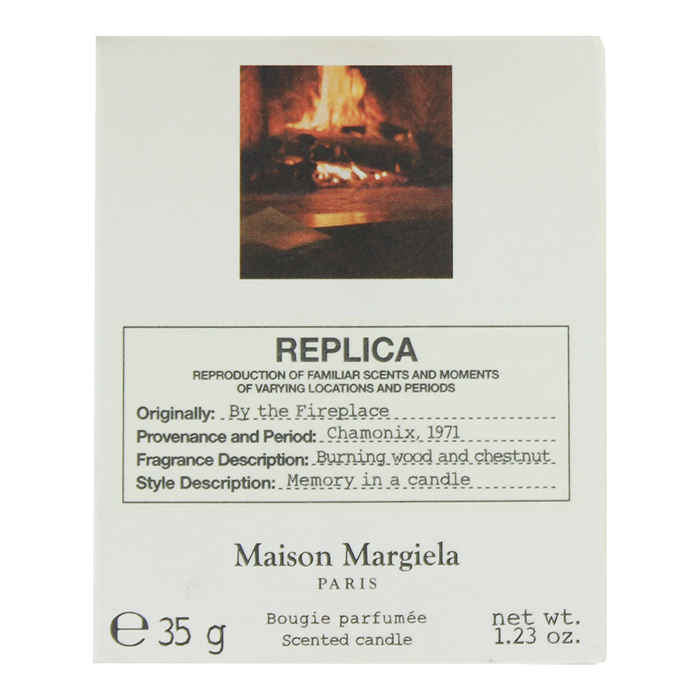 Maison Margiela Replica By The Fireplace Candle 35g - Box