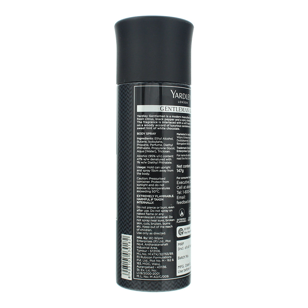 Yardley Gentleman Classic Body Spray 220ml