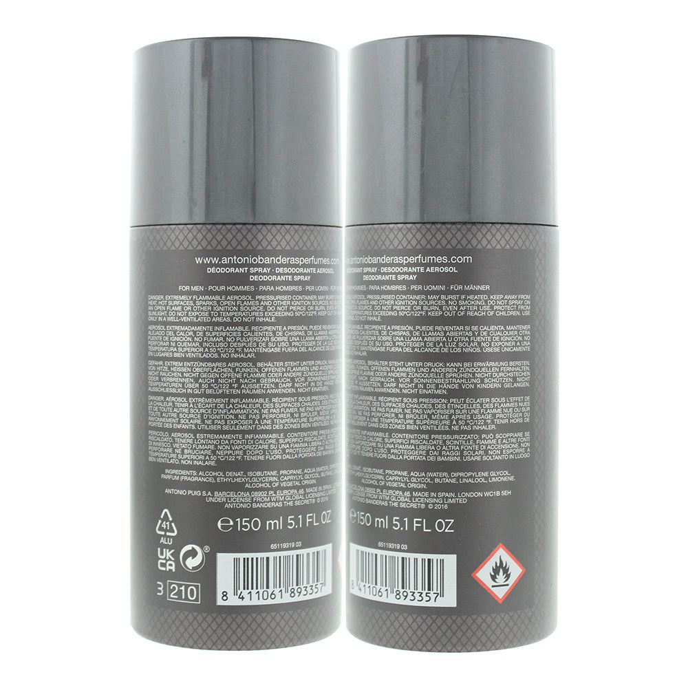 Antonio Banderas The Secret Temptation Deodorant Spray 150ml
