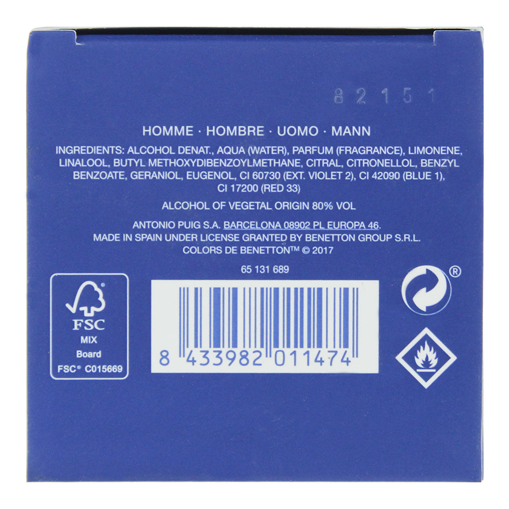 Benetton Colors Man Blue Eau de Toilette 60ml