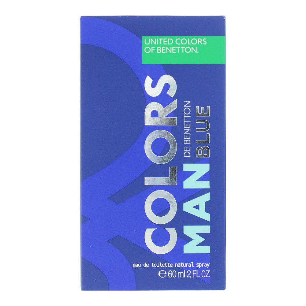 Benetton Colors Man Blue Eau de Toilette 60ml - Box