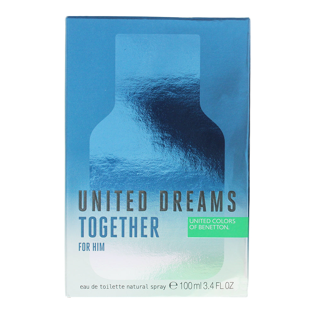 Benetton United Dreams Together For Him Eau de Toilette 100ml - Box