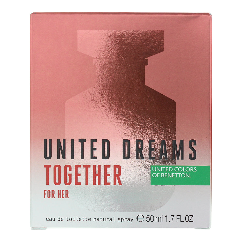 Benetton United Dreams Together For Her Eau de Toilette 50ml - Box