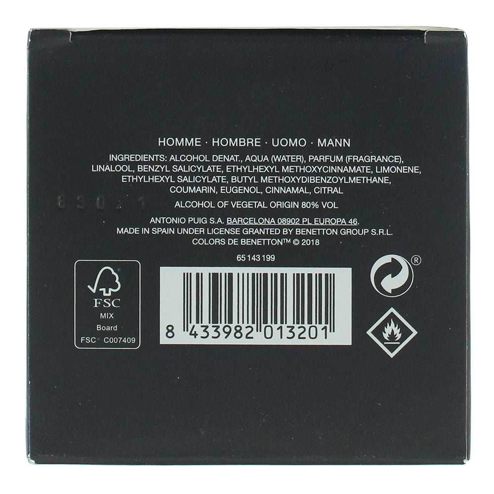 Benetton Colors Man Black Eau de Toilette 100ml