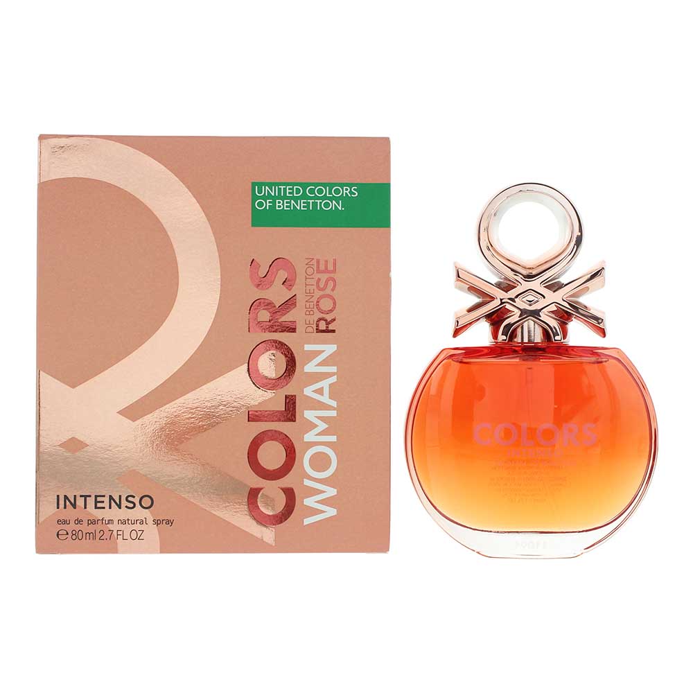 Benetton Colors  Woman Rose Intenso Eau de Parfum 80ml
