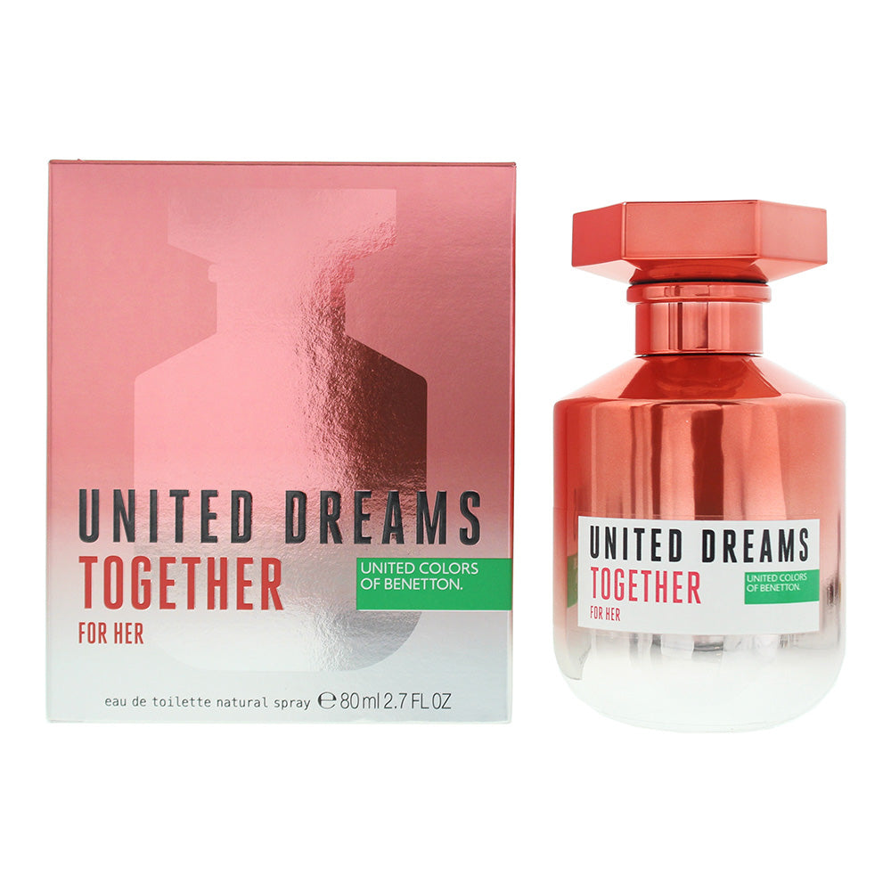 Benetton United Dreams Together For Her Eau de Toilette 80ml