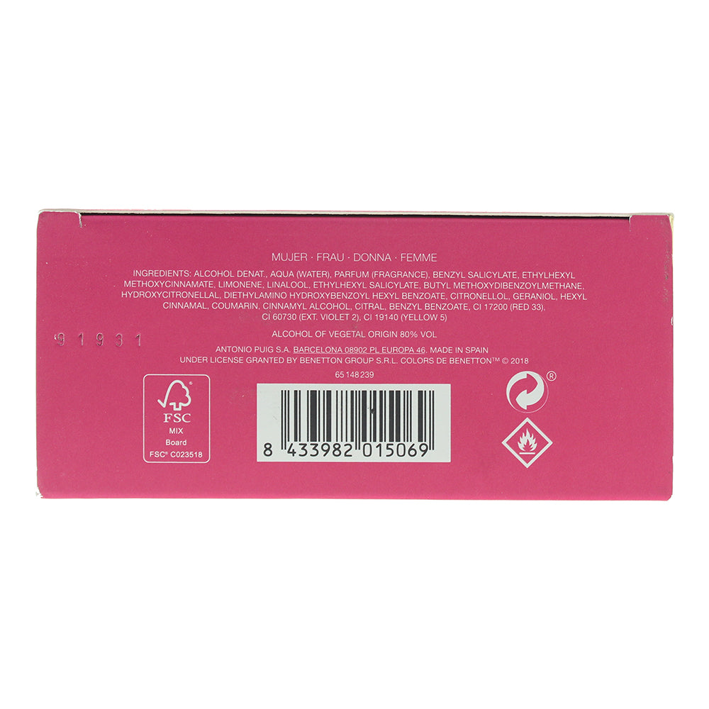 Benetton Colors Woman Pink Eau de Toilette 80ml