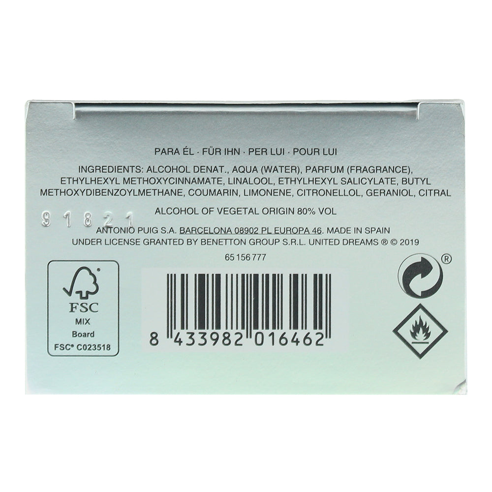 Benetton United Dreams Together For Him Eau de Toilette 60ml