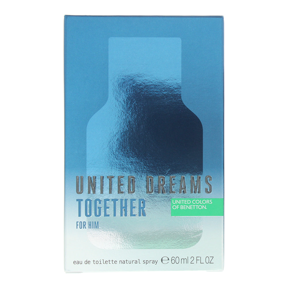 Benetton United Dreams Together For Him Eau de Toilette 60ml - Box