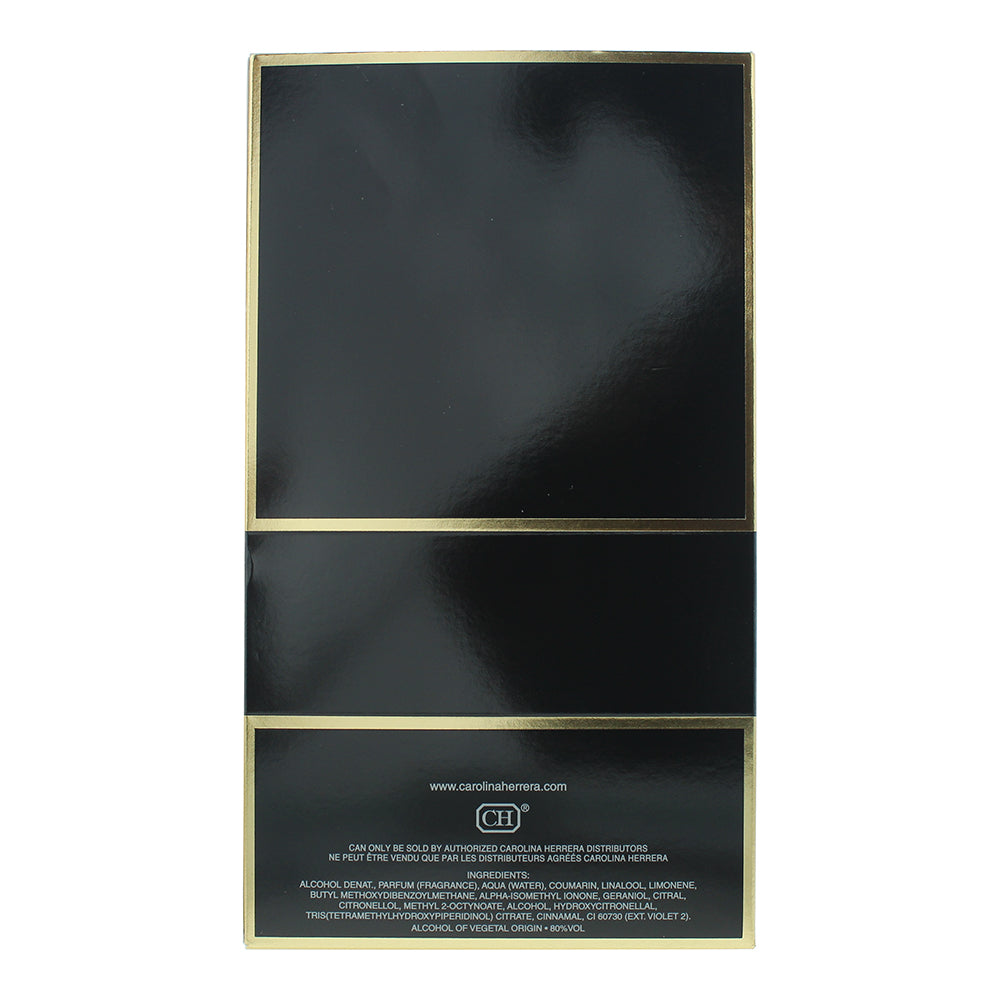 Carolina Herrera Bad Boy Eau de Toilette 100ml - Ingredients