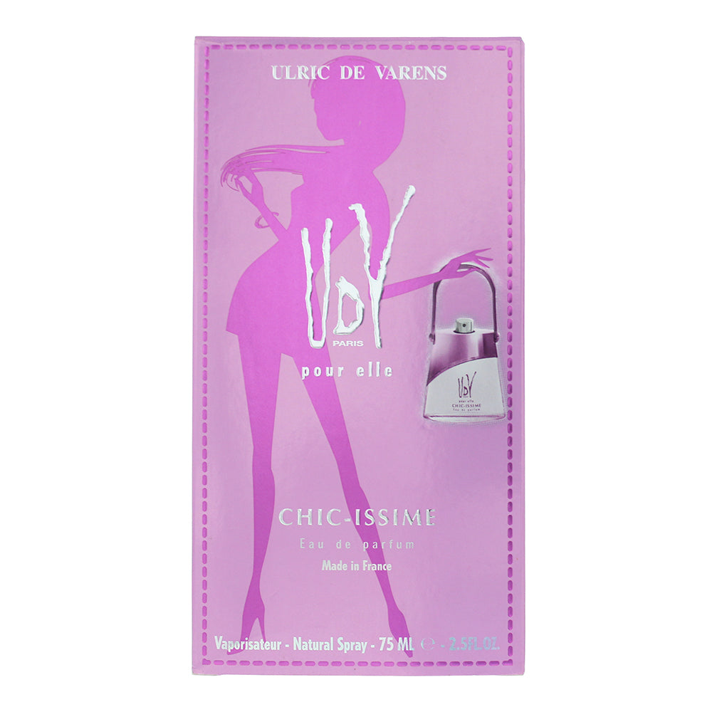 Ulric De Varens UDV Pour Elle Chic-Issime Eau de Parfum 75ml