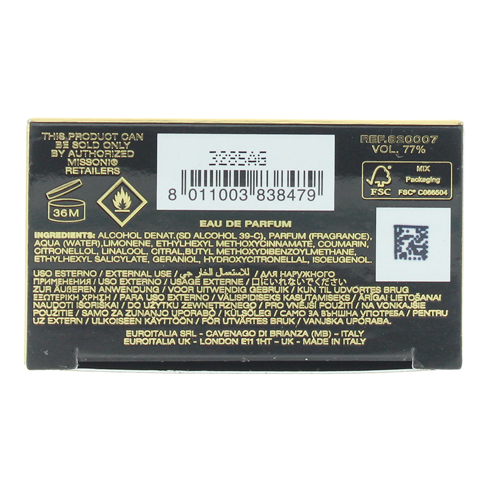 Missoni Parfum Pour Homme Eau de Parfum 30ml