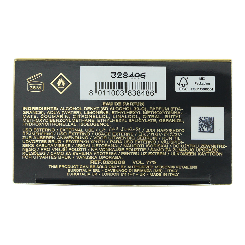 Missoni Parfum Pour Homme Eau de Parfum 50ml