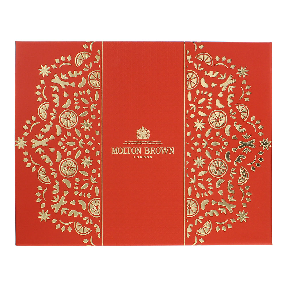 Molton Brown Floral & Spicy Body Care 3 Piece Gift Set: Bath & Shower Gel 3 x 30 - Box
