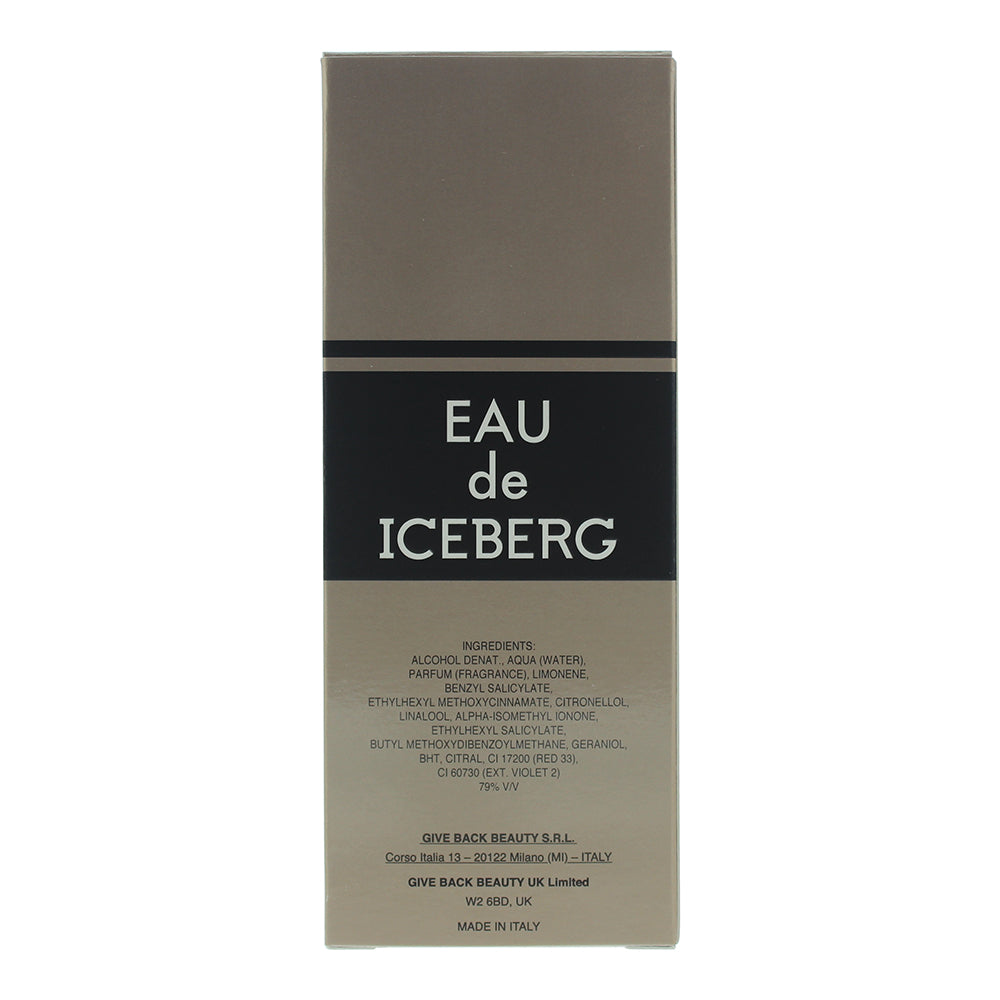 Iceberg Eau De Iceberg Jasmin Eau de Toilette 100ml