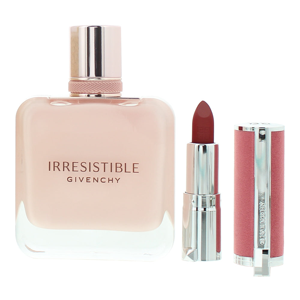 Givenchy Irresistible Rose Velvet 2 Piece Gift Set: Eau de Parfum 50ml - Le Roug - Product