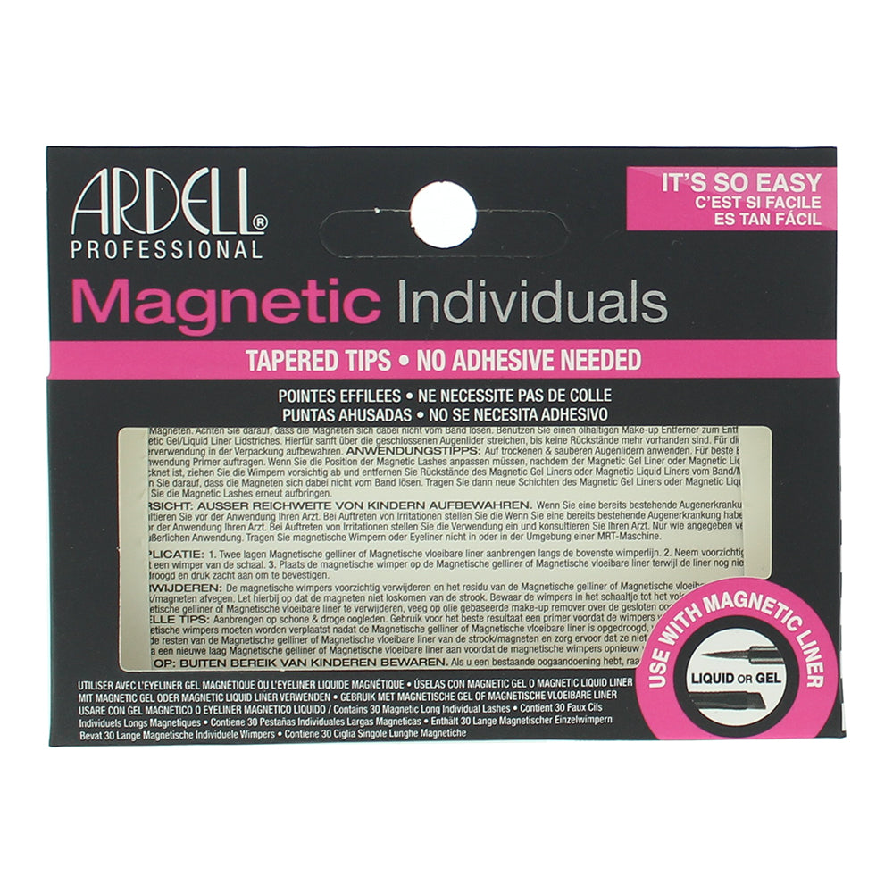 Ardell Magnetic Individuals Long Black Eye Lashes - Box