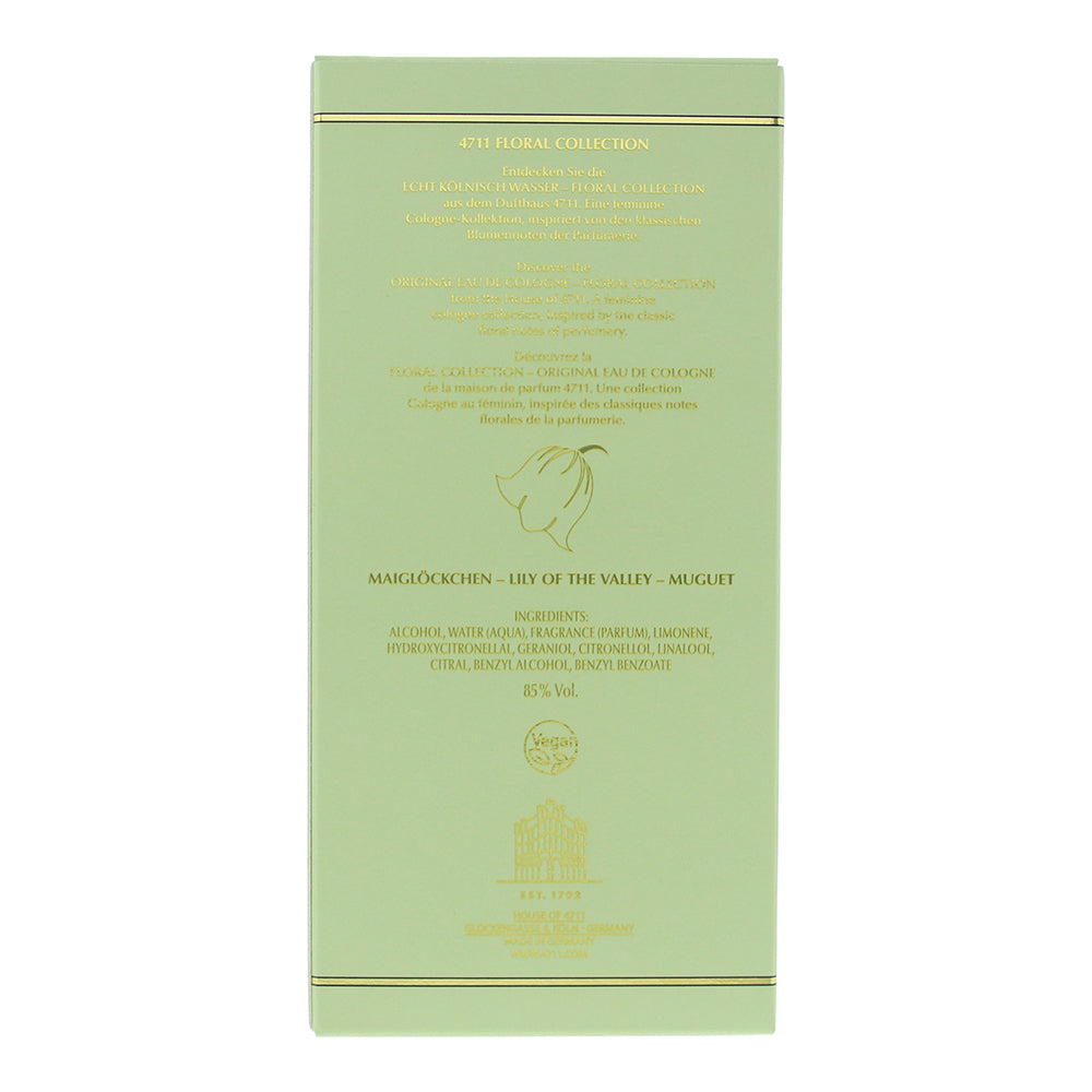 4711 Floral Collection Lily Of The Valley Eau de Cologne 100ml
