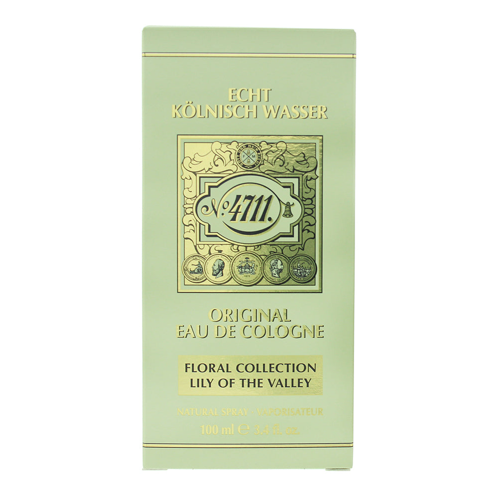 4711 Floral Collection Lily Of The Valley Eau de Cologne 100ml - Box