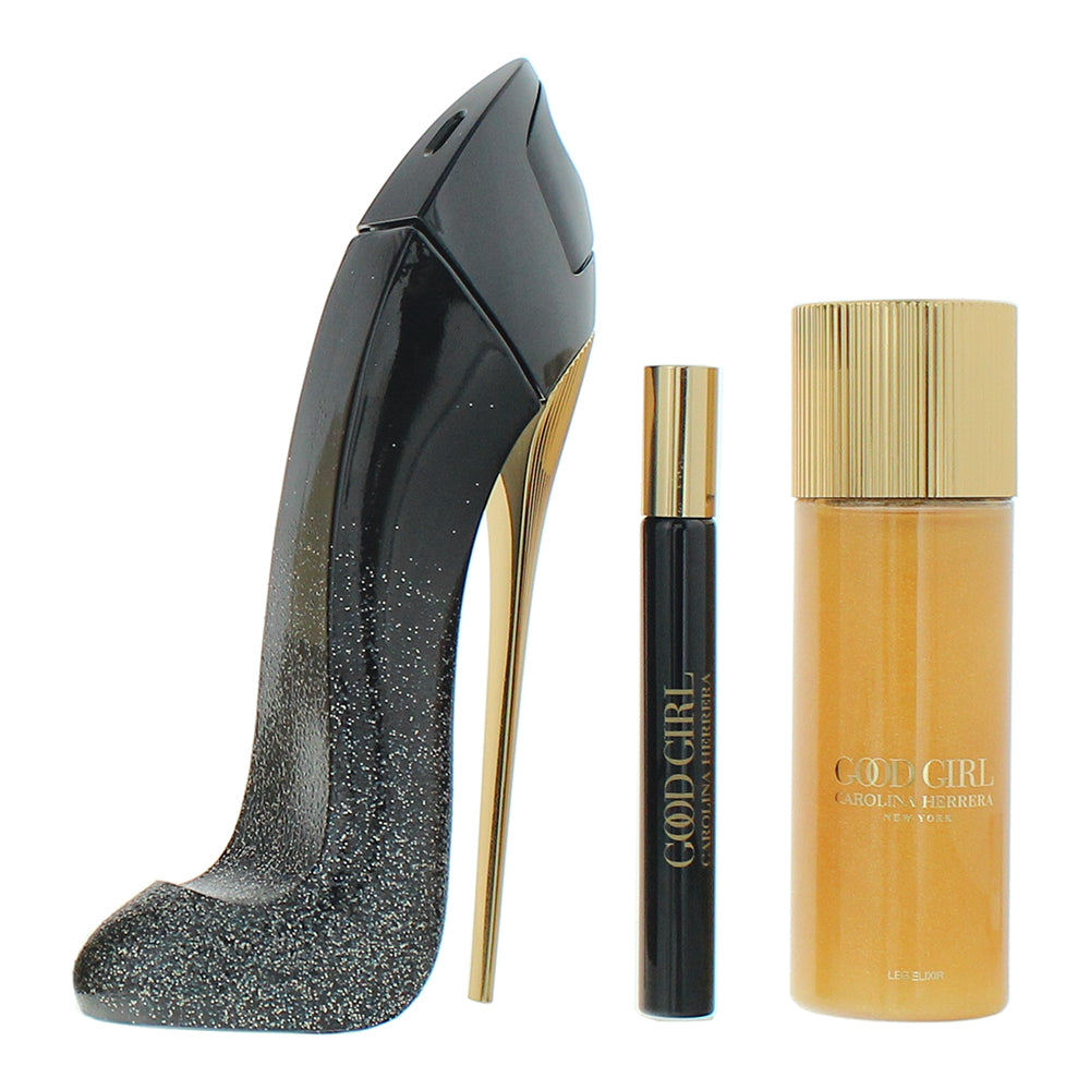 Carolina Herrera Good Girl 3 Piece Gift Set: Eau de Parfum Suprême 80ml - Eau de - Product