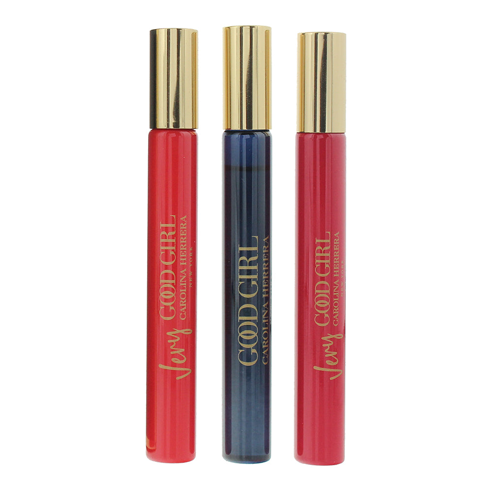 Carolina Herrera Good Girl 3 Piece Gift Set: Eau de Parfum 3 x 10ml - Product