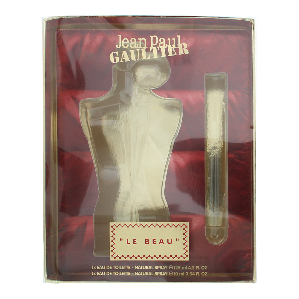 Jean Paul Gaultier Le Beau 2 Piece Gift Set: Eau de Toilette 125ml - Eau de Toil - Box