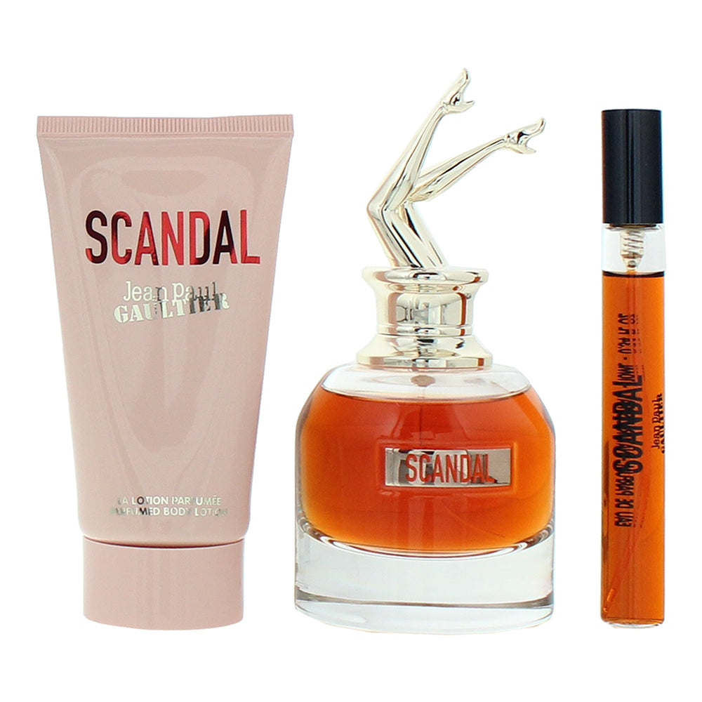 Jean Paul Gaultier Scandal 3 Piece Gift Set: Eau de Parfum 50ml - Body Lotion 75 - Product