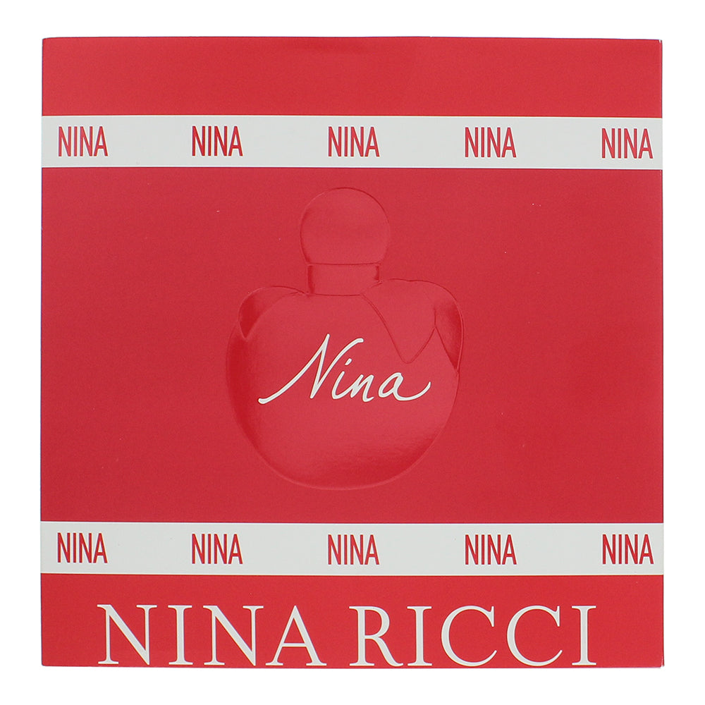 Nina Ricci Nina 3 Piece Gift Set: Eau de Toilette 50ml - Rollerball 10ml - Body  - Box