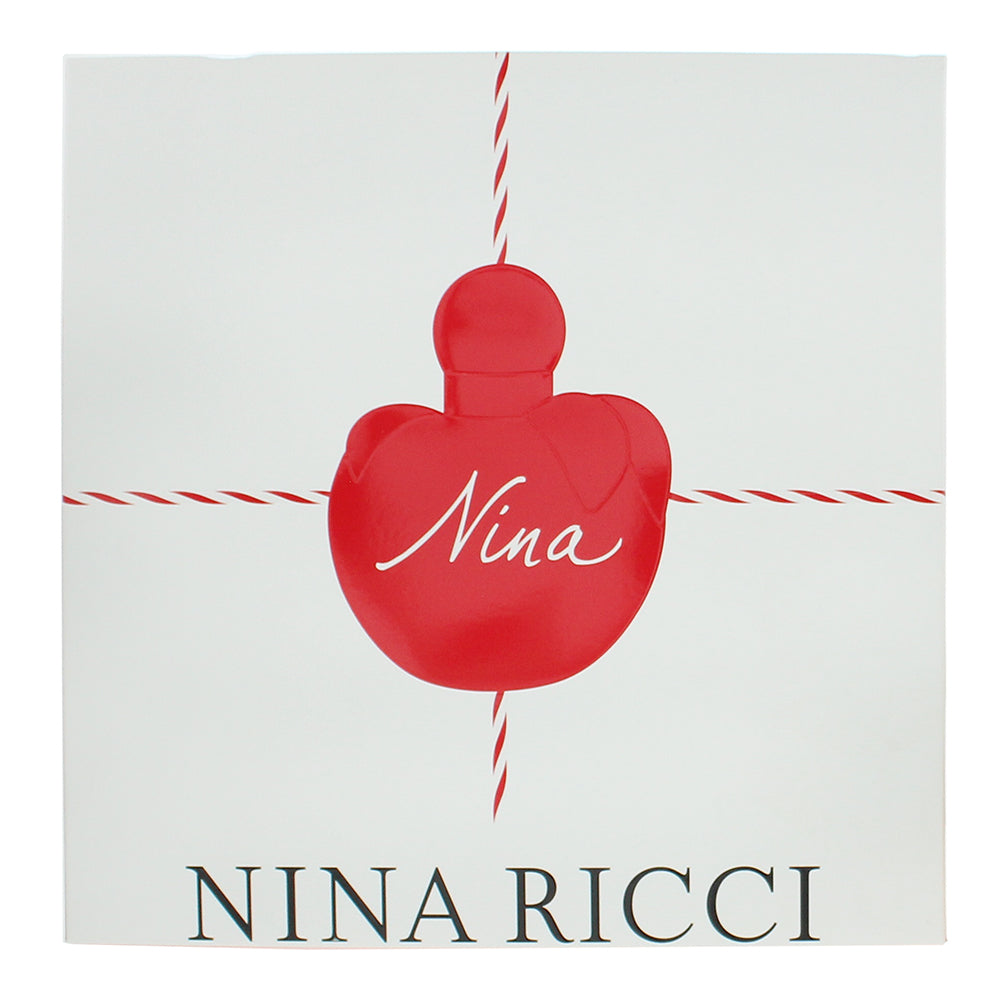 Nina Ricci Nina 3 Piece Gift Set: Eau de Toilette 80ml - Rollerball 10ml - Body  - Box