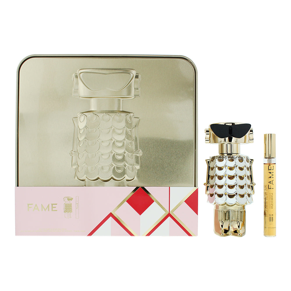 Paco Rabanne Fame 2 Piece Gift Set: Eau de Parfum 80ml - Eau de Parfum 10ml