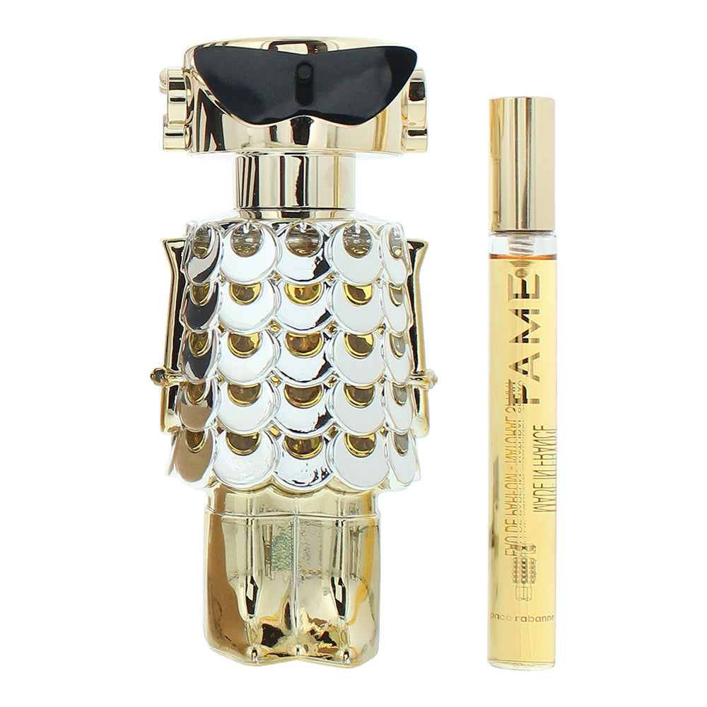 Paco Rabanne Fame 2 Piece Gift Set: Eau de Parfum 80ml - Eau de Parfum 10ml - Product