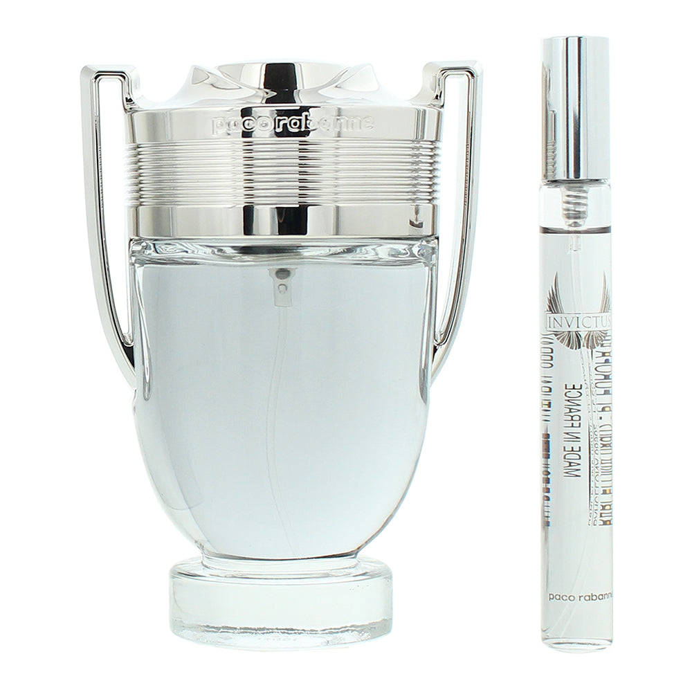 Paco Rabanne Invictus 2 Piece Gift Set: Eau de Toilette 100ml - Eau de Toilette  - Product