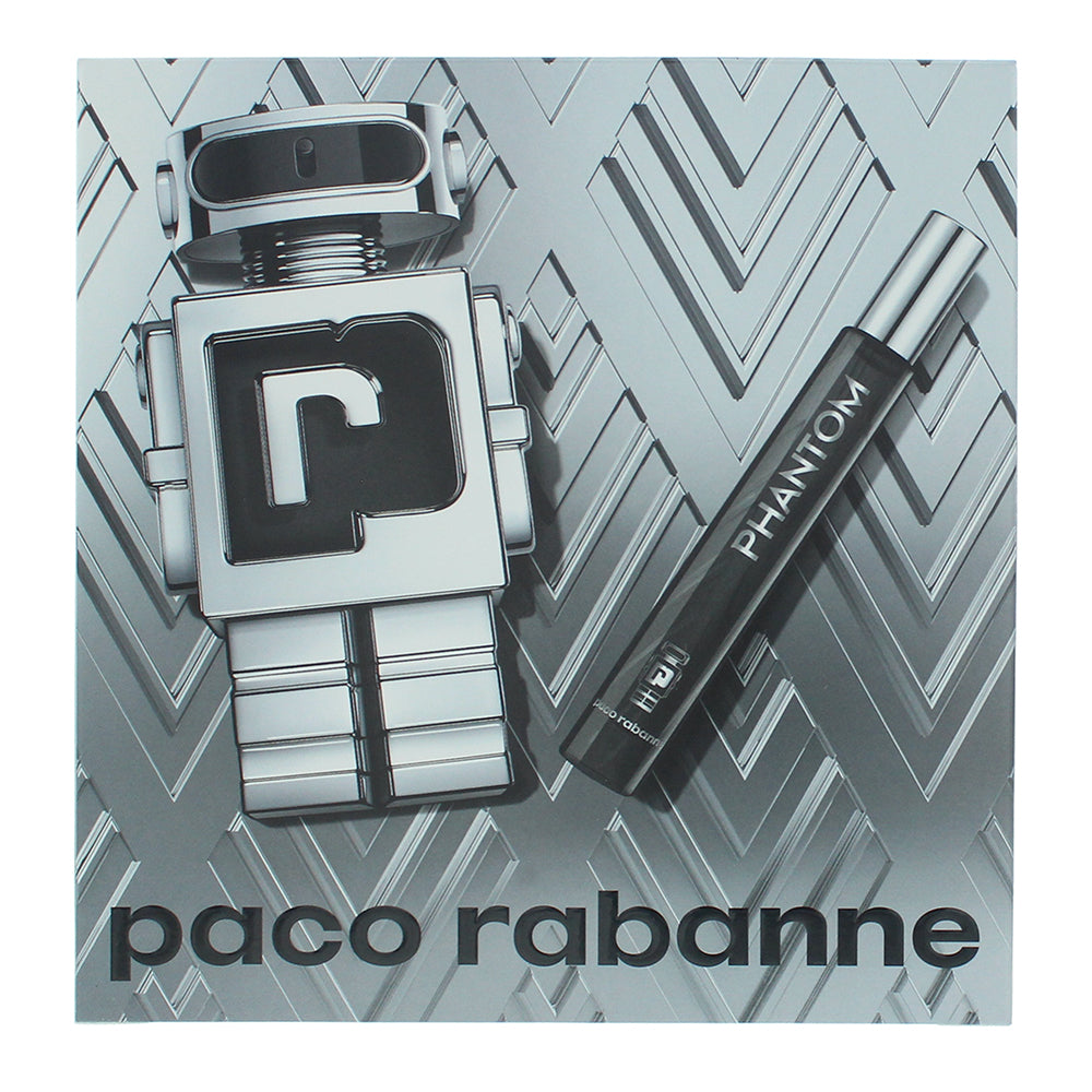 Paco Rabanne Phantom 2 Piece Gift Set: Eau de Toilette 100ml - Eau de Toilette 1 - Box