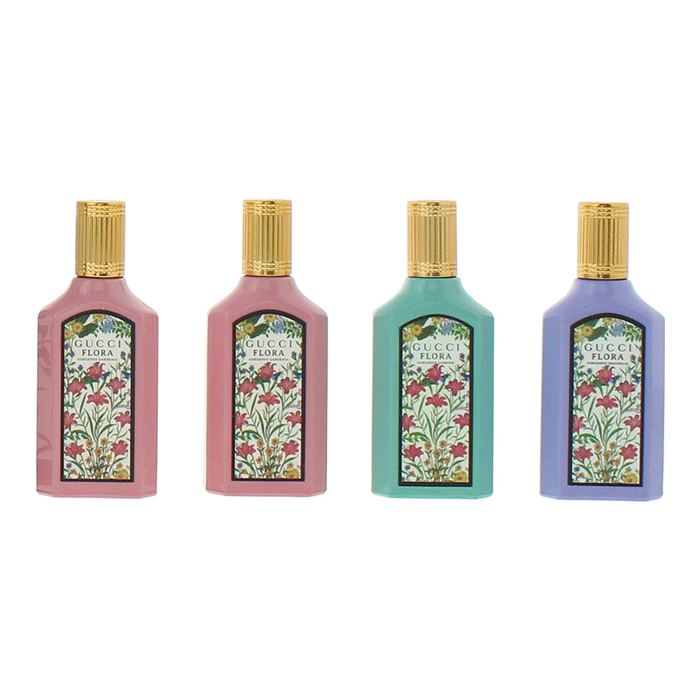 Gucci Flora Eau de Parfum 4 Piece Gift Set: Eau de Parfum Flora Gorgeous Gardeni - Product