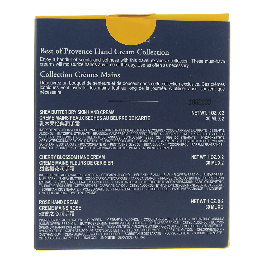 L'occitane Best Of Provence Hand Cream 6 x 30ml