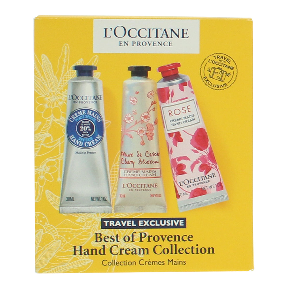 L'occitane Best Of Provence Hand Cream 6 x 30ml - Box