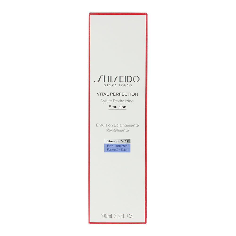 Shiseido Vital Perfection White Revitalizing Emulsion 100ml - Box