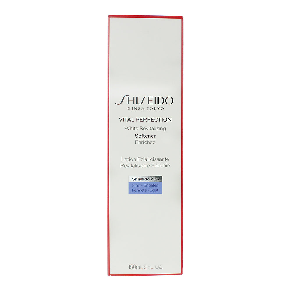 Shiseido Vital Perfection White Revitalizing Softener 150ml - Box