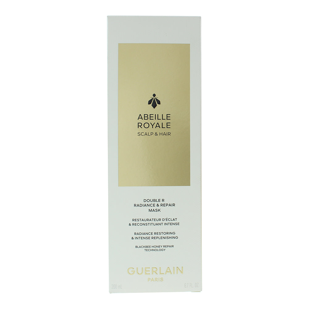 Guerlain Abeille Royale Double R Radiance & Repair Scalp & Hair Mask 200ml - Box