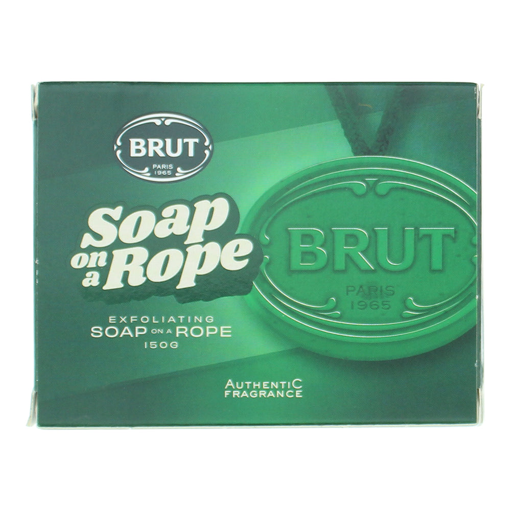 Brut Soap On A Rope Exfoliating Soap 150g - Box