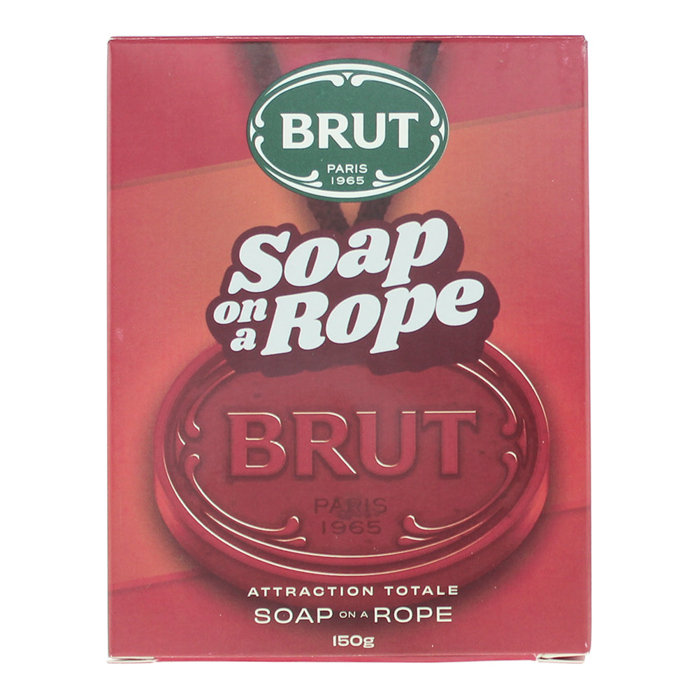 Brut Soap On A Rope Attraction Totale Soap 150g - Box